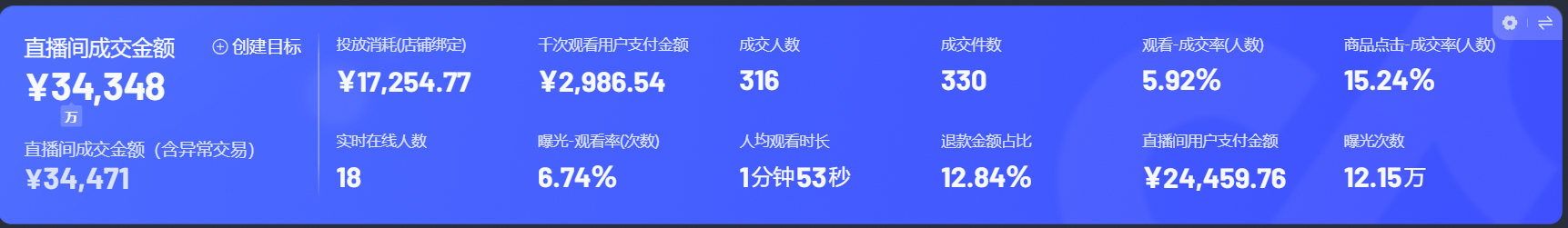 直播大屏截图说明